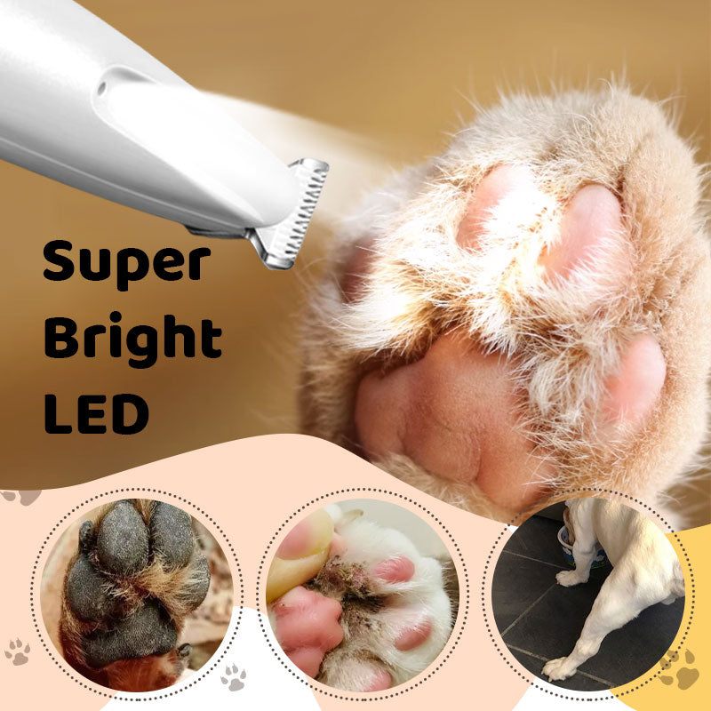 🎉⏰ Limited-time offer today only! 💥⏳Waterproof Rechargeable Pet Shaver with LED Light