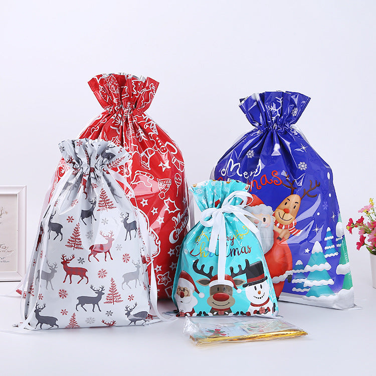 🎅Christmas Sales 50% OFF🎄Drawstring Christmas Gift Bags (Biodegradable)