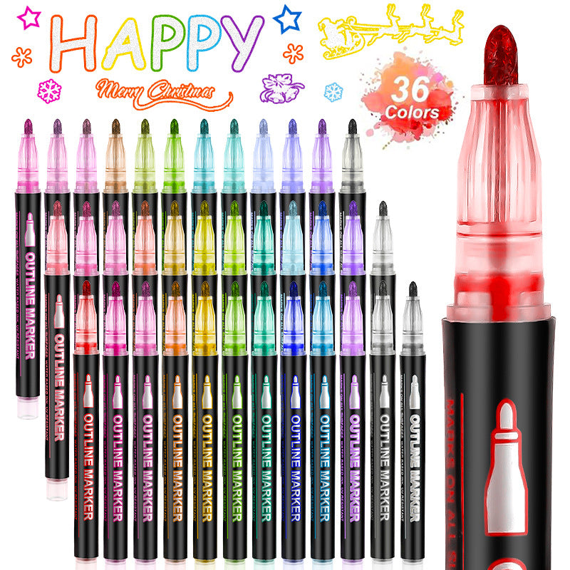 ✨Limited Time Sale-49% OFF🎨🖌️Coloring Lightstick Graffiti Highlighter Pens