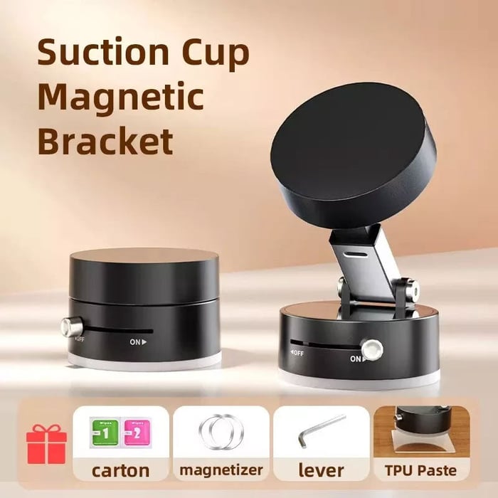 🔥Last Day Promotion - 49% OFF🎁Foldable Portable Vacuum Magnetic Cell Phone Holder