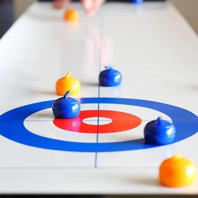 🎅Xmas Hot Sales  🔥 New Tabletop Family Curling Game