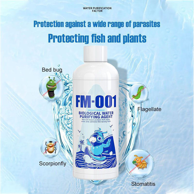 🐠 Half Price for a Limited Time 💦 Fish Tank Water Purifier Algaecide