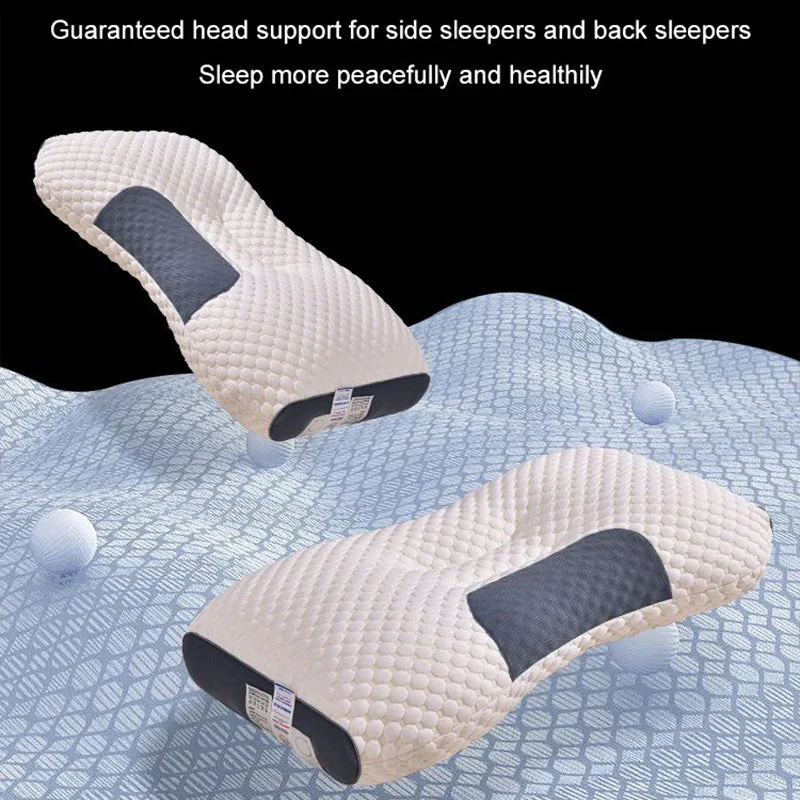 Antibacterial Neck Support Sleep-Aid Massage Pillow