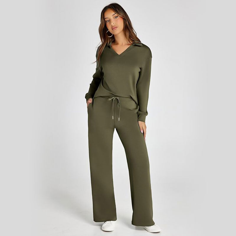 🔥Women's 2 Piece Sets Outfits Casual Long Sleeve Sweatsuits Sets