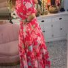 💖Limited Sale 50% OFF💖Comfortable V-neck Floral Loose Maxi dress with pockets