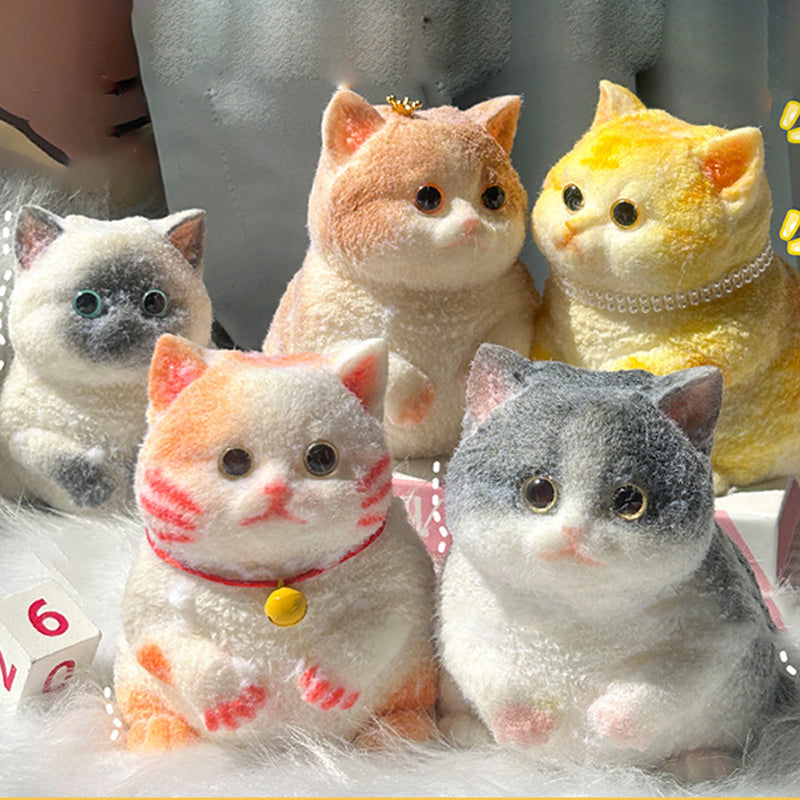 Cute, Soft Squishies tToy In The Shape Of A Cat To Relieve Stress