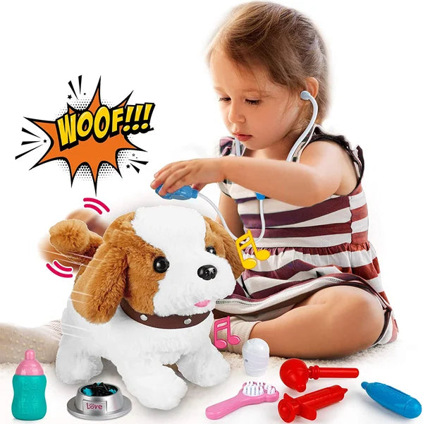 🎁Gift Idea Hot sale 50% OFF🔥Plush Puppy Toy Electronic Interactive Pet Dog🐶