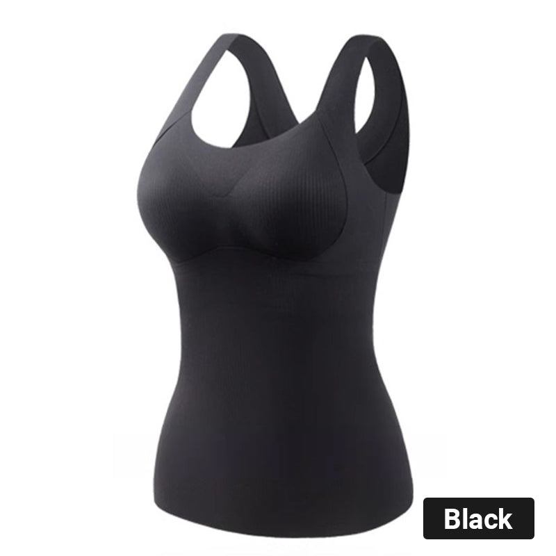 💖Christmas Sale - 50% OFF🎅[Women’s Gift] Women's Thermal Tank Tops With Built-in Bra