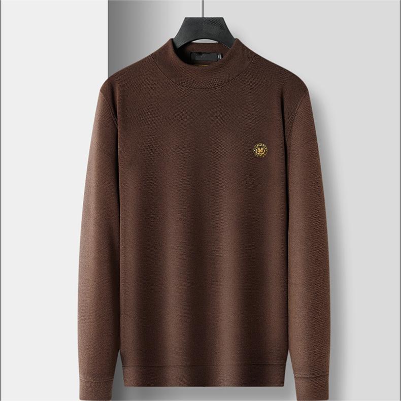 Men's Thickened Mock Neck Warm Solid Sweatshirt（50% OFF）