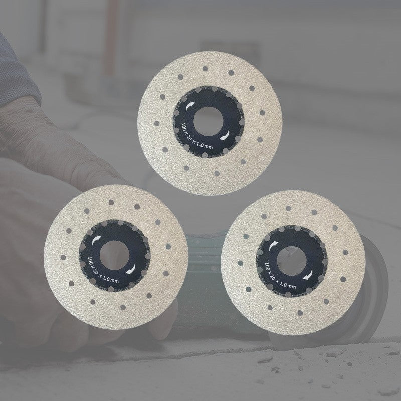 Porous Widened Cutting Blade for Stone Ceramic