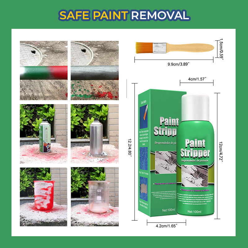 🔥2025 New Arrival🔥High-Efficiency Paint Remover（🎁Gift Free Brushes）