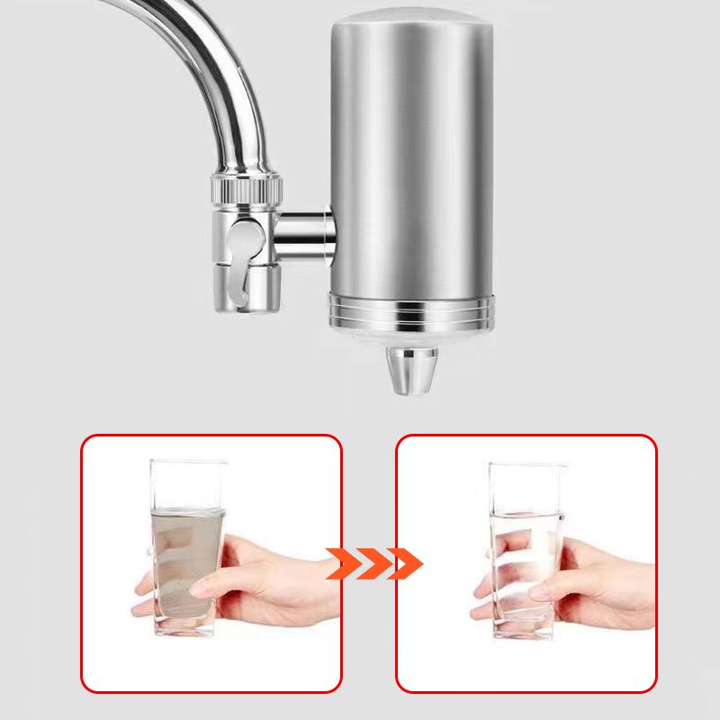 🔥HOT SALE 50% OFF🔥Installation-free Stainless Steel Household Faucet Water Purifier