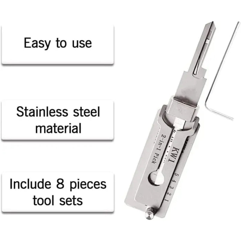 Universal key lock decoder