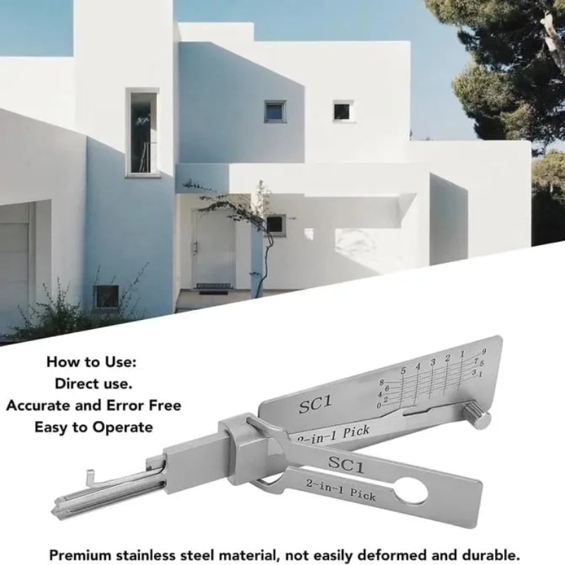 Universal key lock decoder