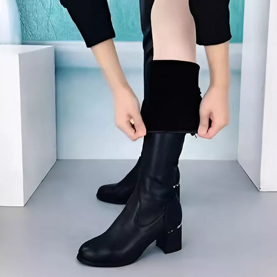 💖Autumn-Winter Series✨ Warm Leather Boots for Women ✨Look Slim