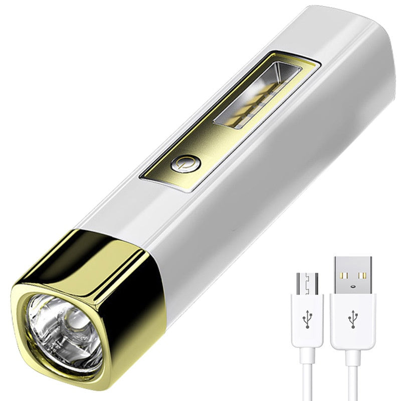 Mini 2-In-1 High Brightness Flashlight & Power Bank