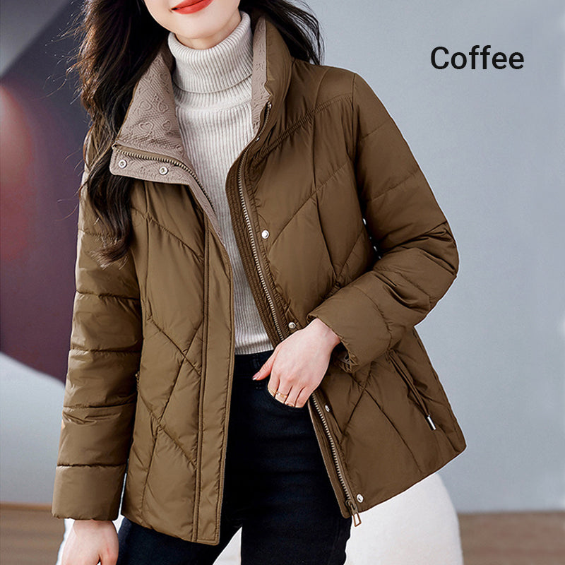 Women's Stand Collar Winter Quilted Jacket