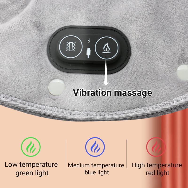 💥Limit Time 50% OFF💥【Best Winter Gifts】Electric Neck and Shoulder Heating Pad with Vibration