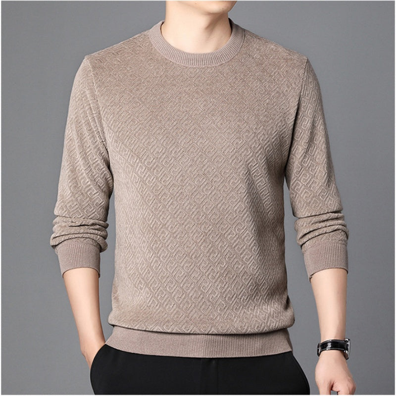 👔New Thickened Men's Crew Neck Sweater For This Winter~