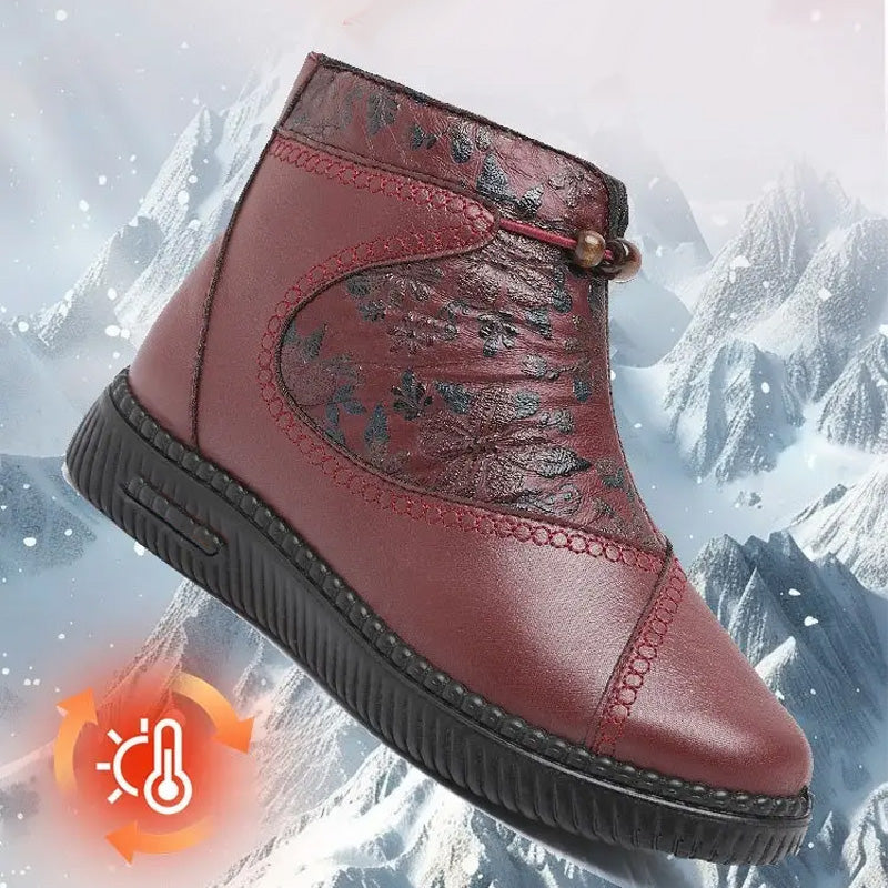 Women's Warmth and Comfort Boots with Zipper