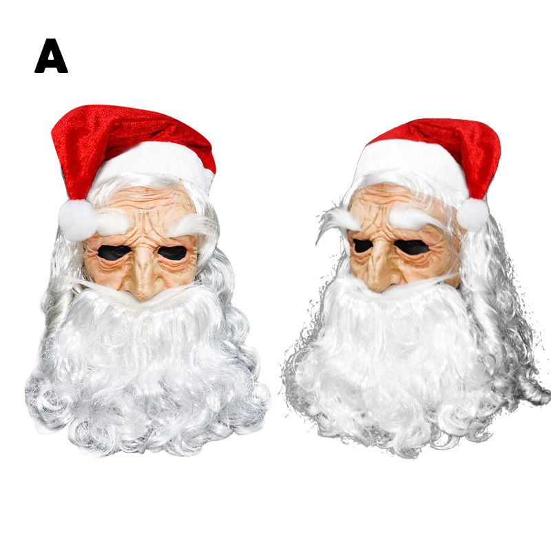 Santa Claus Mask Christmas Cosplay