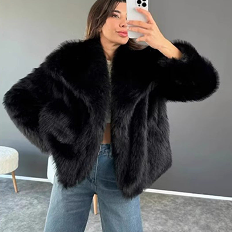 🔥🖤Early Black Friday Sale:50% OFF🔥🔥Winter Pre-Sale Women's Fur Coat🔥Free shipping