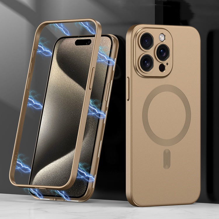 Full Coverage Magnetic Wireless Charging Phone Case