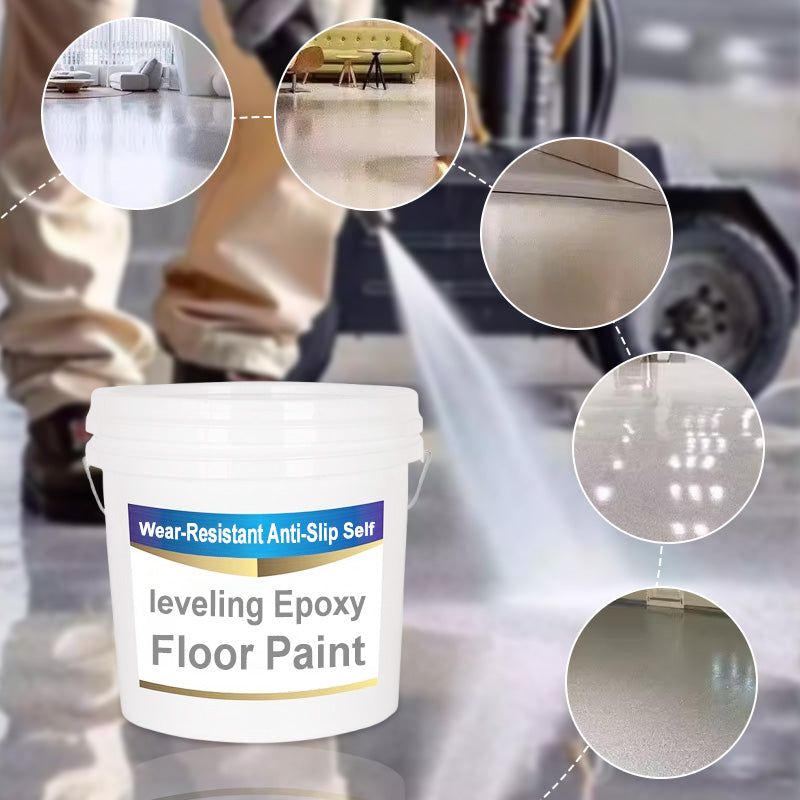 Wear-Resistant Anti-Slip Self-leveling Epoxy Floor Paint