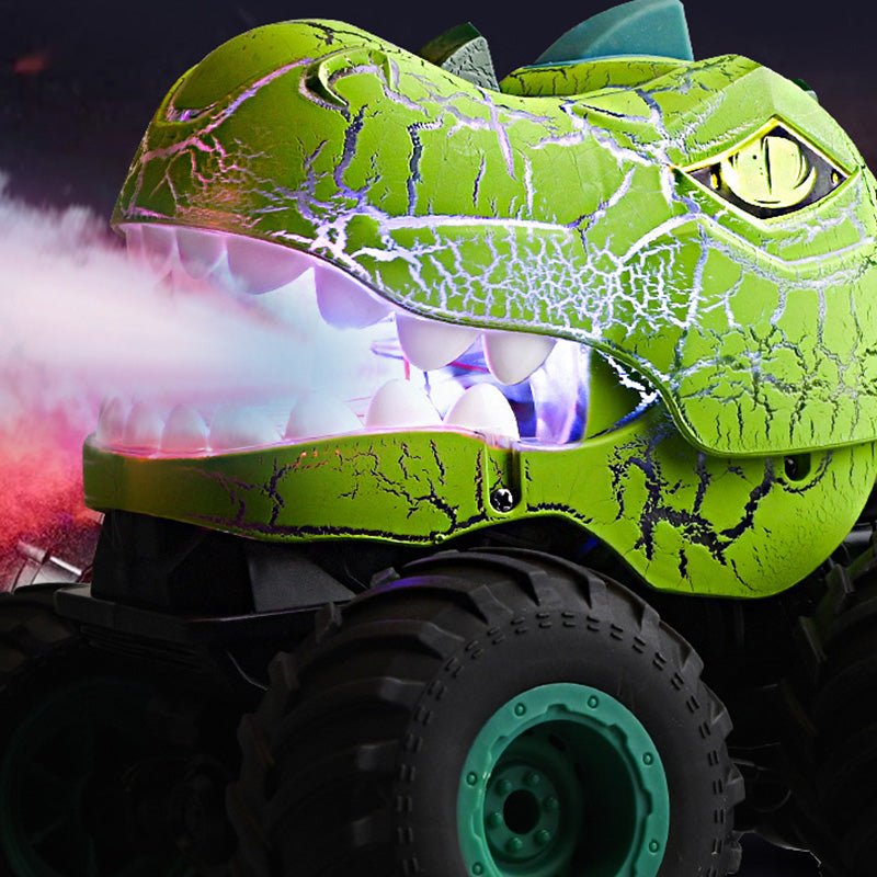 Remote Control Dinosaur Car Set for Kids