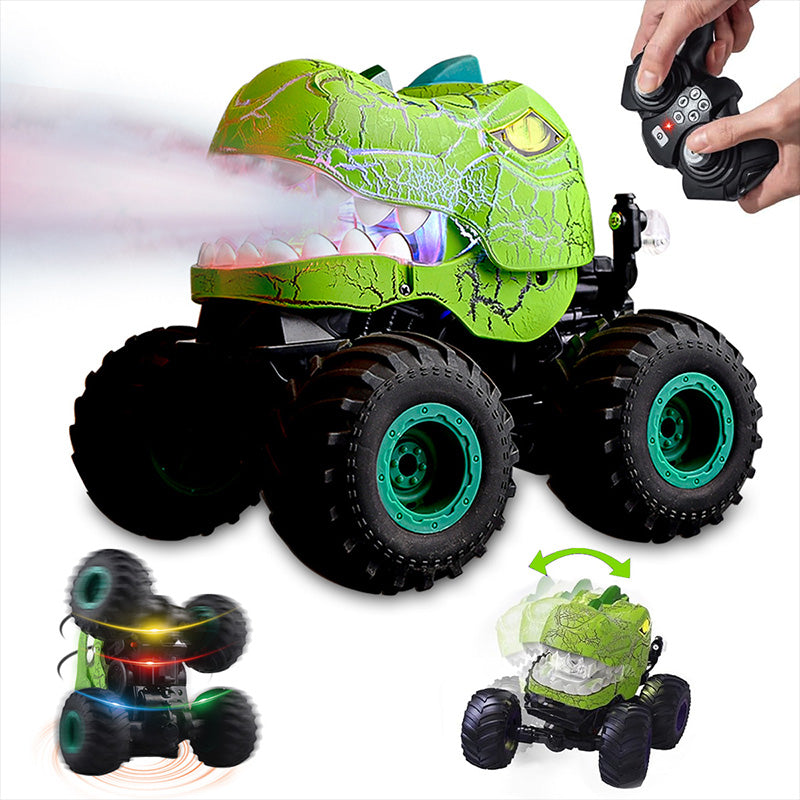 Remote Control Dinosaur Car Set for Kids