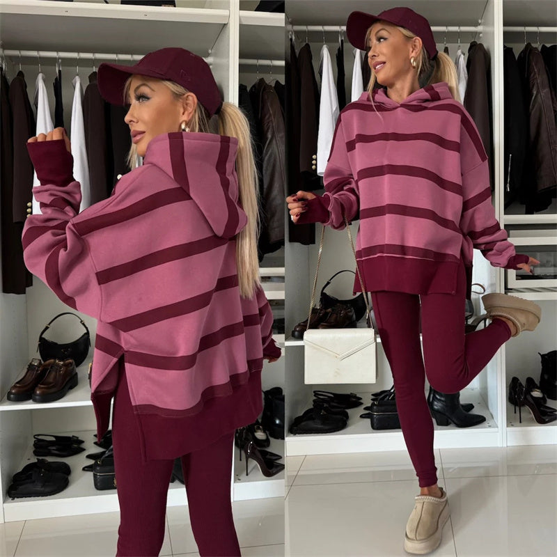 Autumn/Winter Special 49% off💓 Women's Oversized Hoodie and Leggings Set