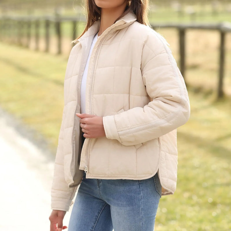 Women's Oversized Quilted Lightweight Down Jacket