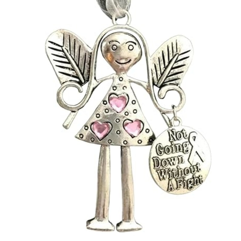 Angel Girl Iron Christmas Hanging Ornament