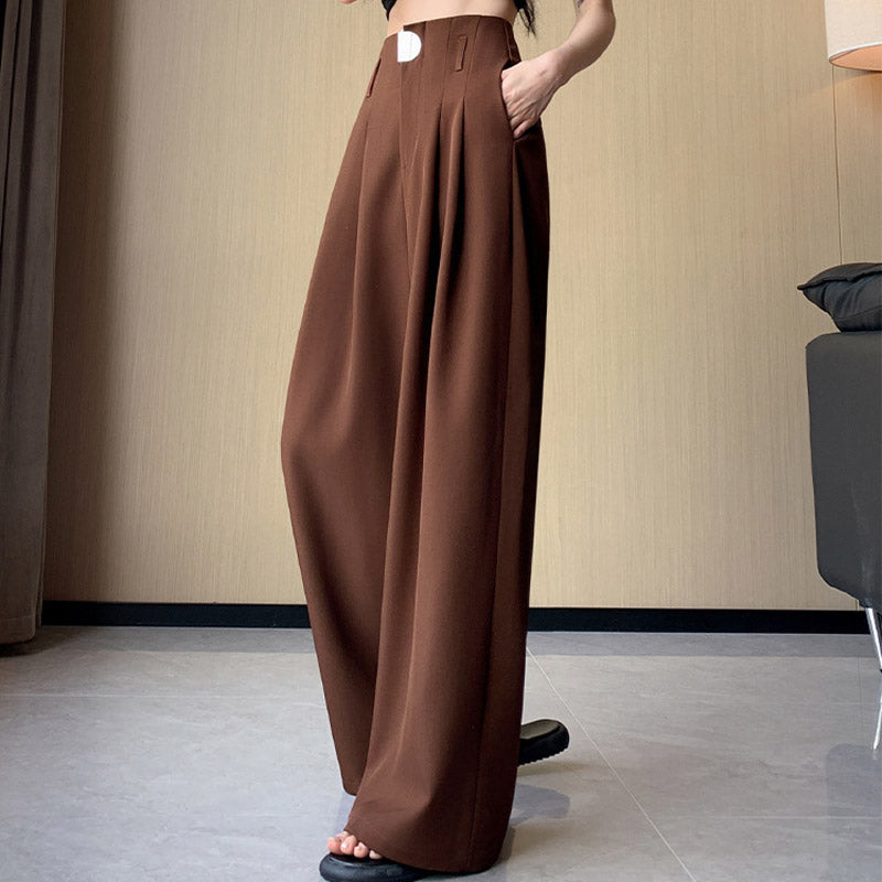 🌟Women's High-Waisted Wide-Leg Suit Pants