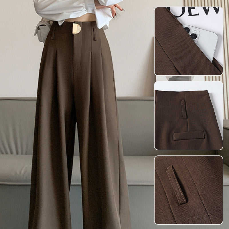 🌟Women's High-Waisted Wide-Leg Suit Pants