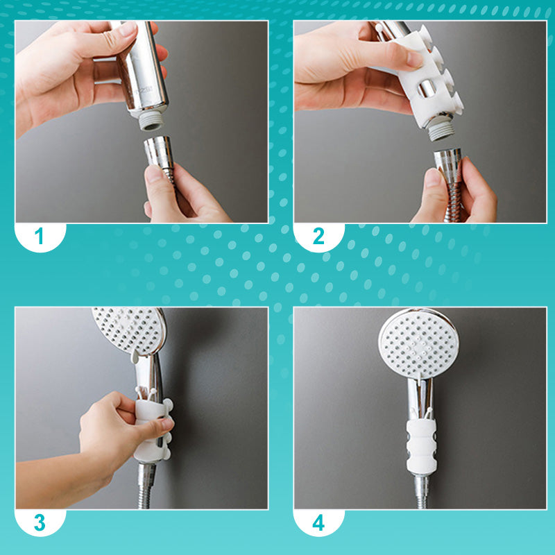 🚿Universal Silicone Showerhead Holder - Buy 2 Get 1 Free