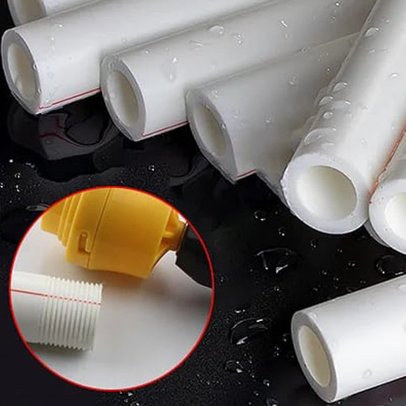 ✨Last Day Promotion 49% OFF 🛠️Electric Drill Compatible PVC Pipe Threader Kit with Various Die Sizes