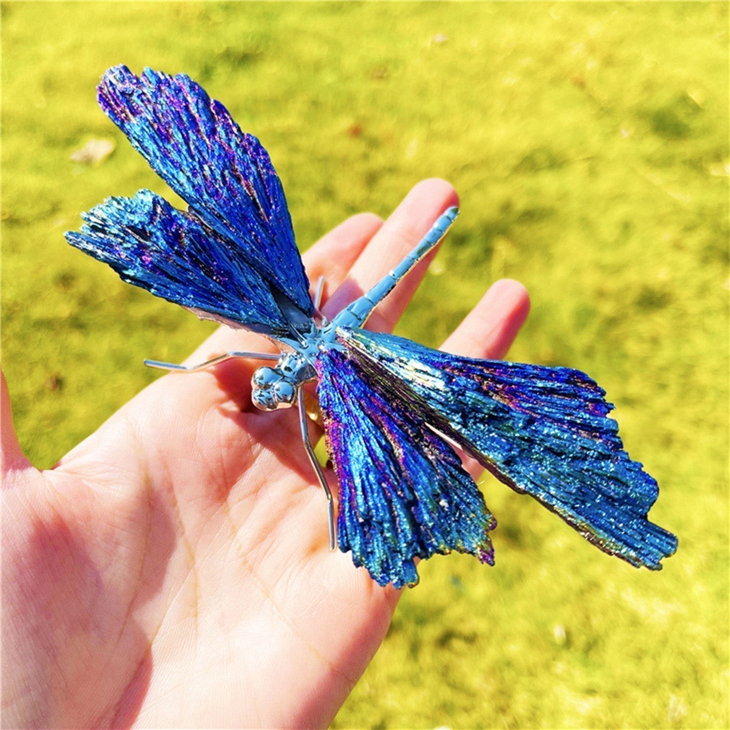 Aura Tourmaline Kyanite Dragonfly