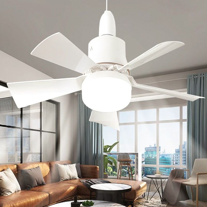 2-in-1 Portable Ceiling Fan & Light With Remote Control