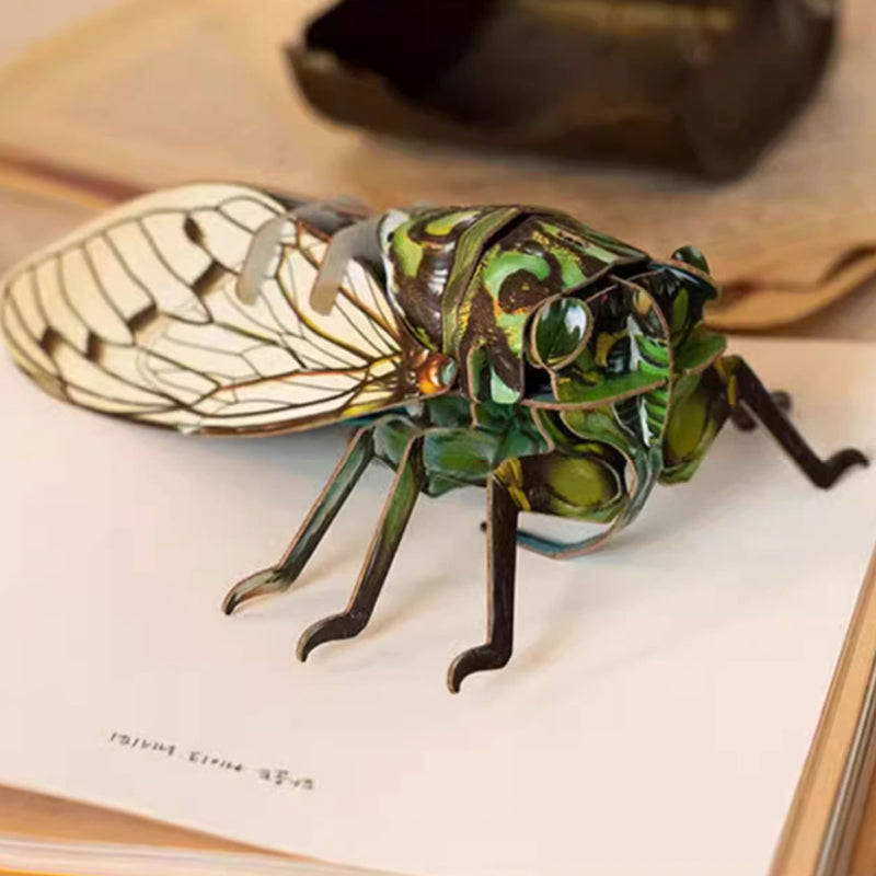 3D Paper Insect Puzzle for Kids