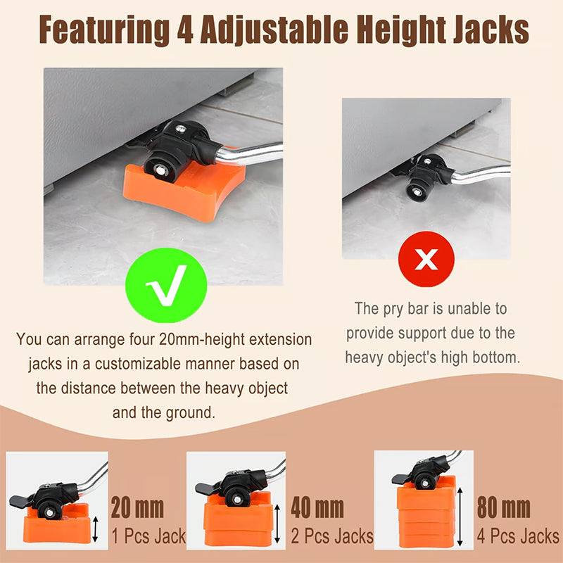 9PCS Heavy Furniture Mover & Lifter Set