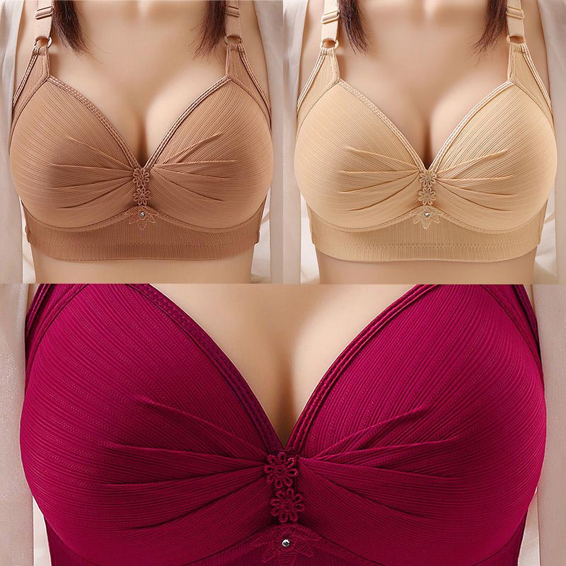 Great Gift! 2023 Plus Size Comfortable Underwear Bra