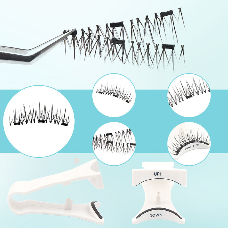 Natural-Looking Soft Magnetic False Eyelashes