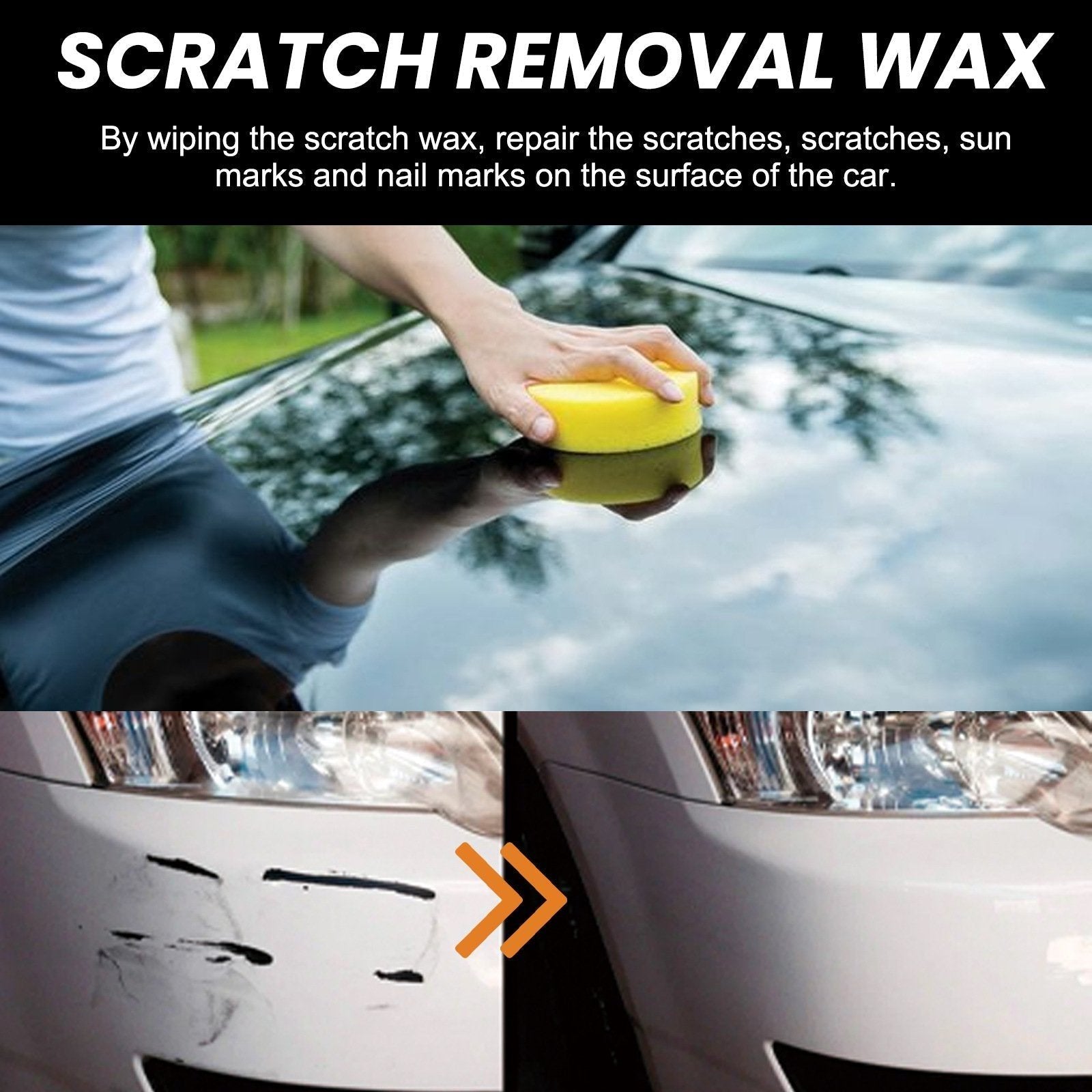 🔥Last Day 49% OFF🔥Car scratch repair wax🧨A must-have brand new car